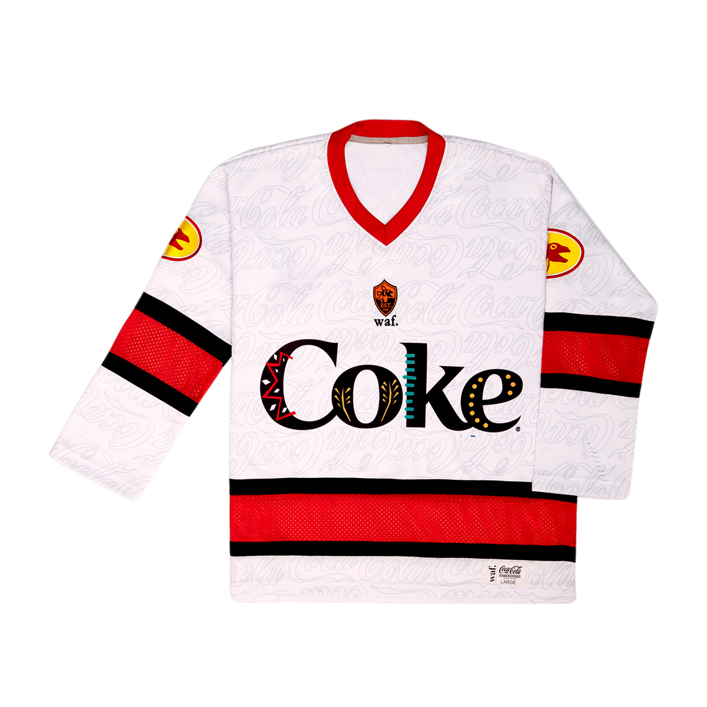 waf.Coke WOZZAAH Hockey Jersey