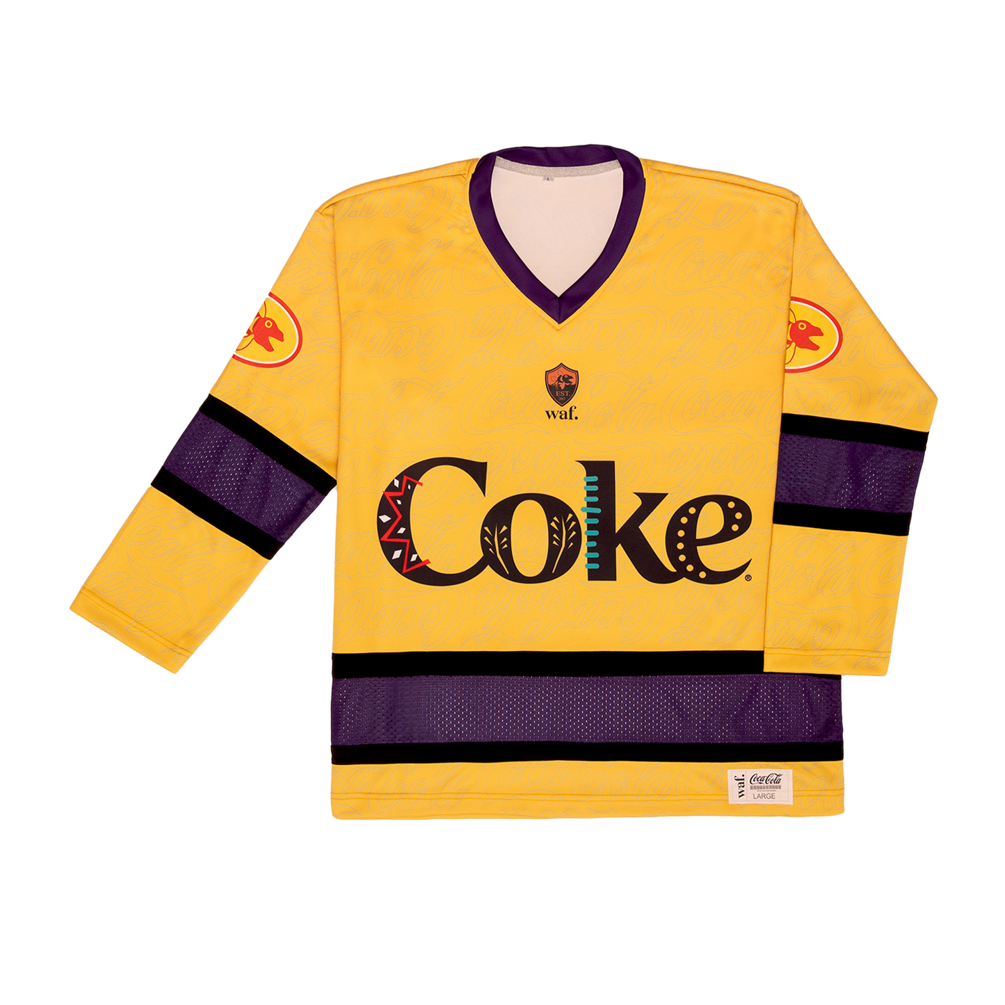 waf.Coke WOZZAAH Hockey Jersey