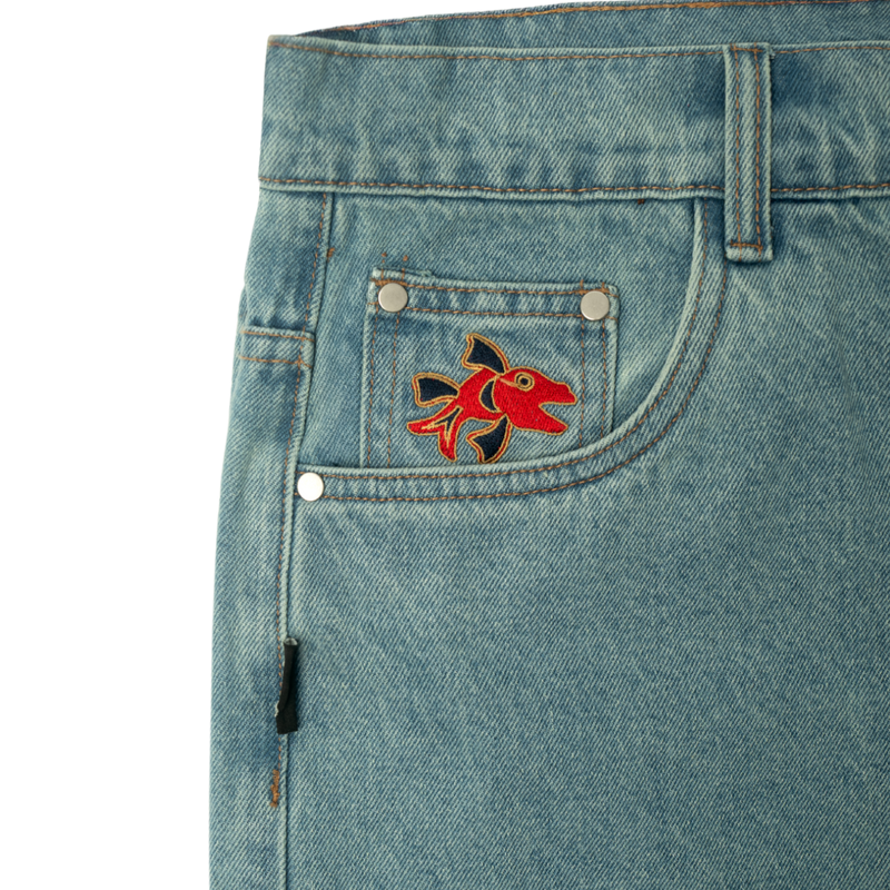 waf. Denim Jort